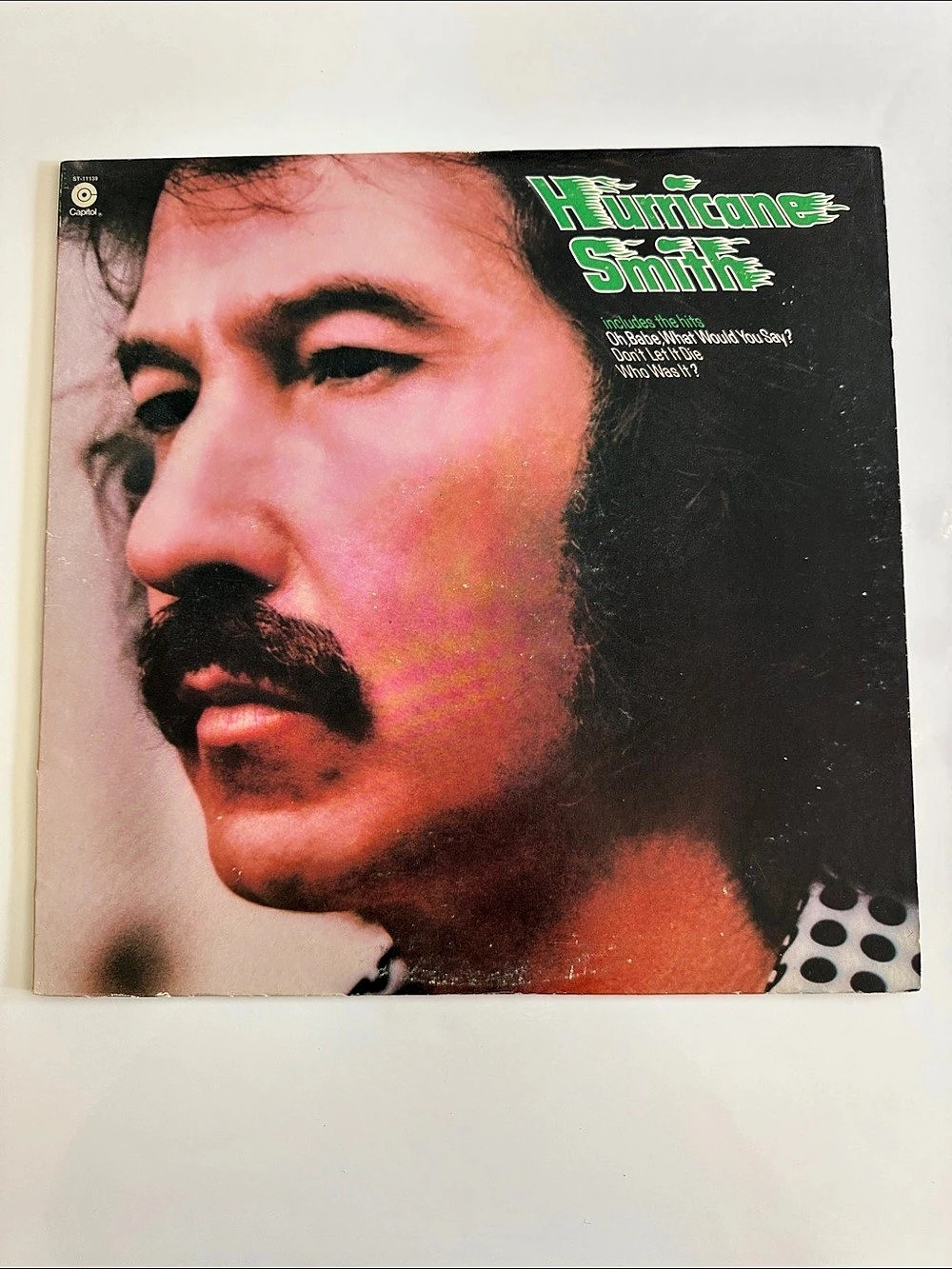 Beatles Engineer Hurricane Smith Vinyl LP - Capitol ST-11139 Pink Floyd